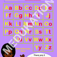 Capital & Common Letters (Wall Aid)
